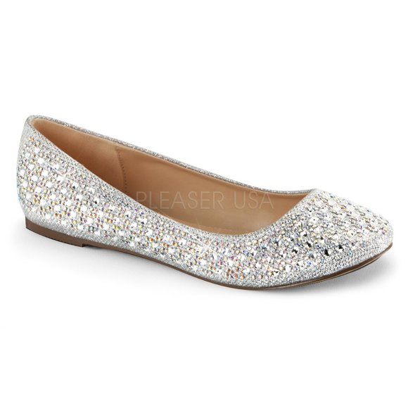 TREAT 06, SILVER GLITTER RHINESTONE - Picture 1 of 4